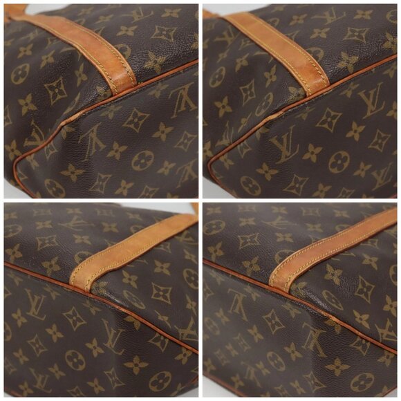 LOUIS VUITTON Monogram Sac Shopping Tote Bag LV Auth - Picture 16 of 16